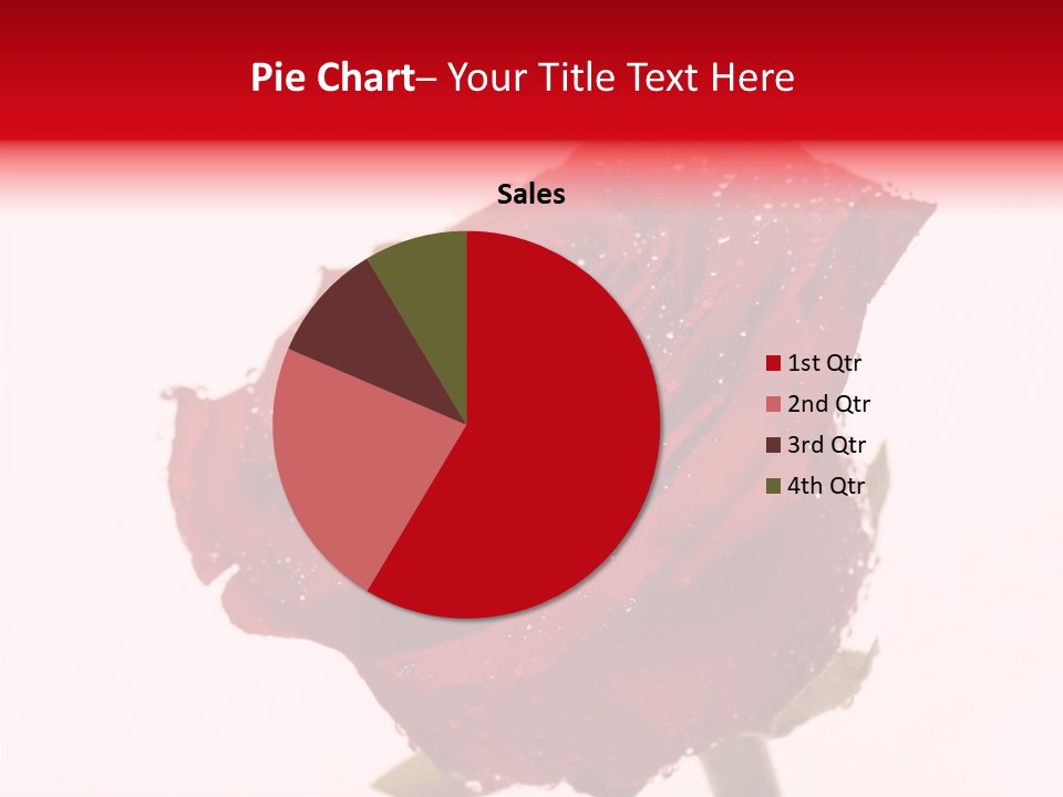 Holiday Bud Moisture PowerPoint Template