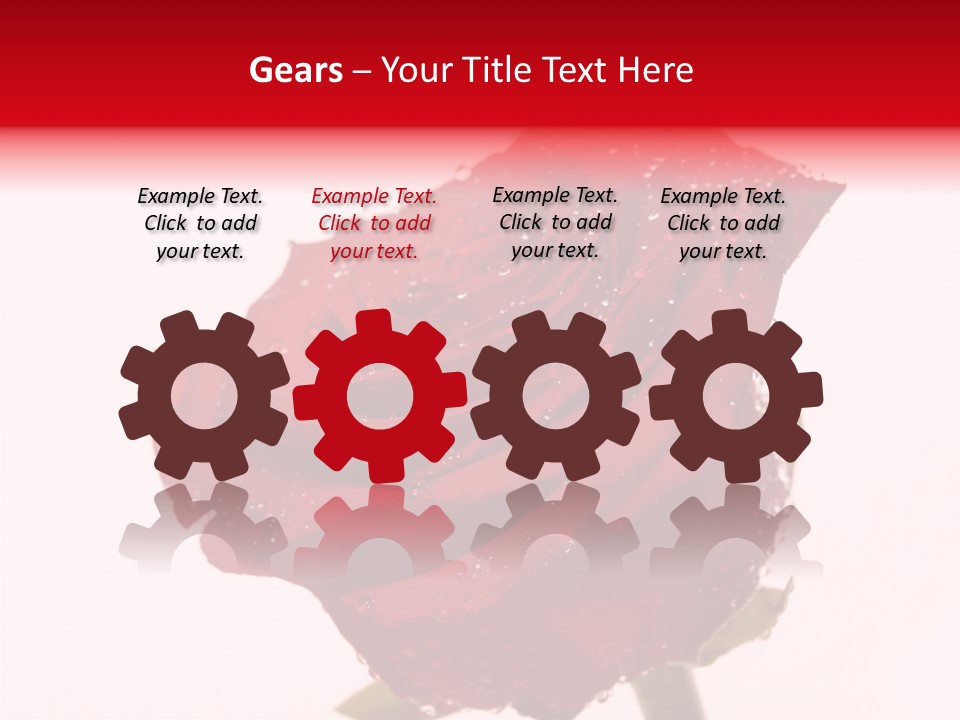 Holiday Bud Moisture PowerPoint Template