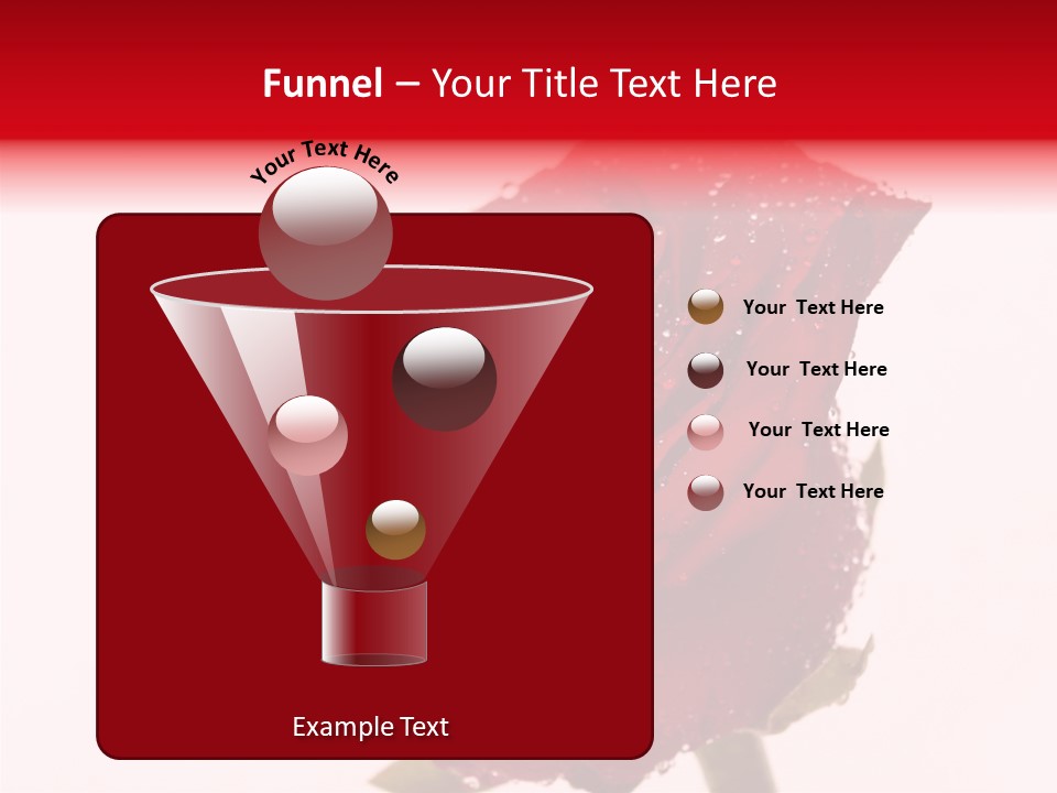 Holiday Bud Moisture PowerPoint Template