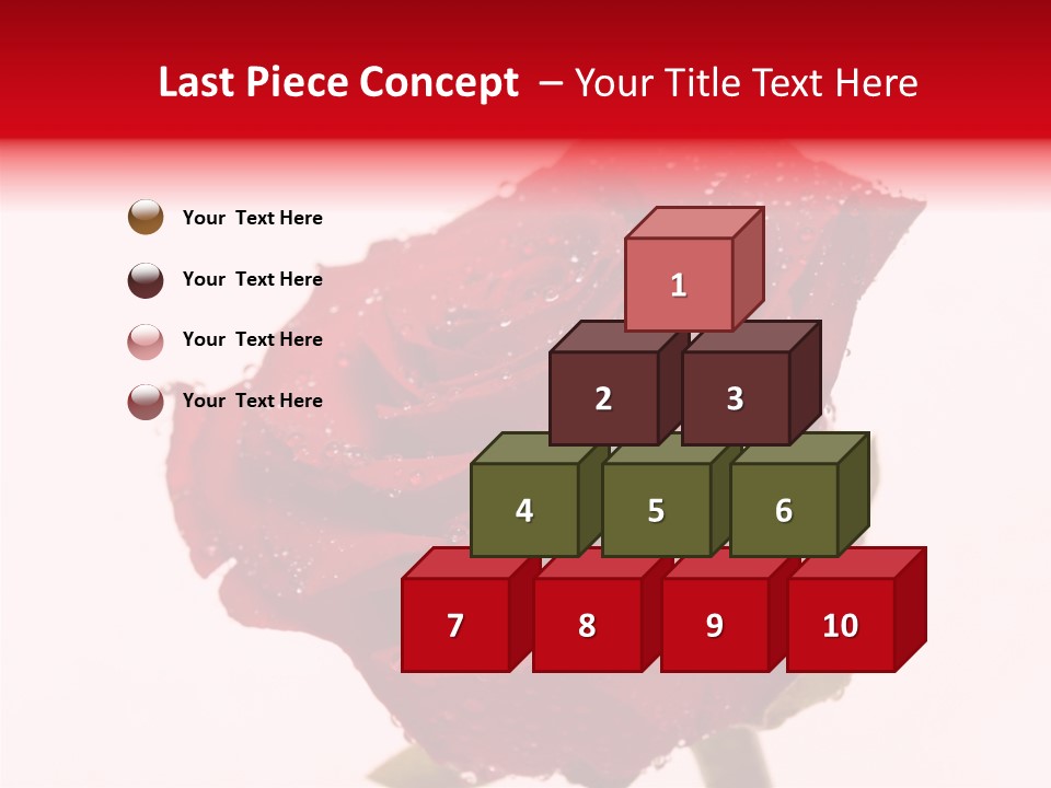 Holiday Bud Moisture PowerPoint Template