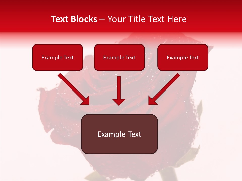 Holiday Bud Moisture PowerPoint Template