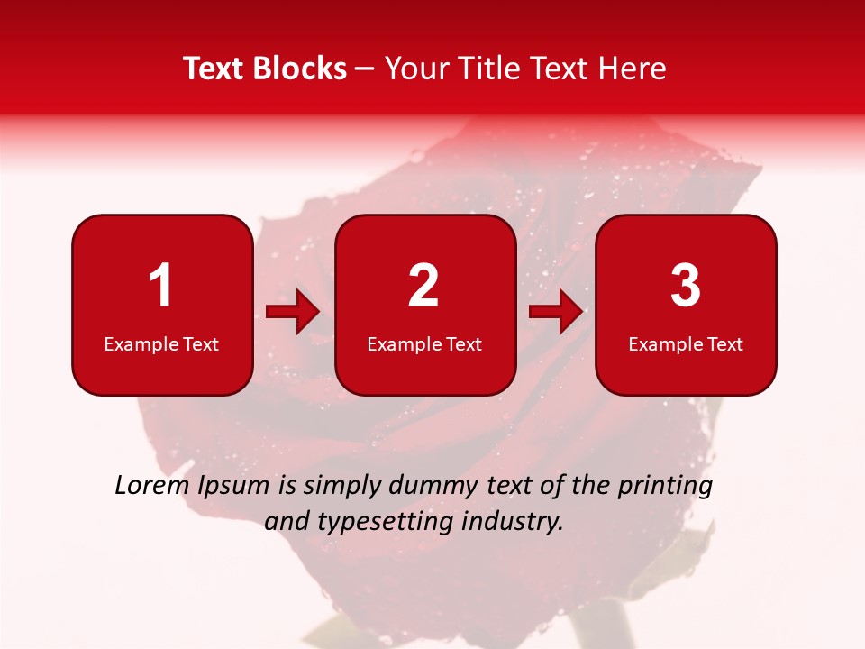 Holiday Bud Moisture PowerPoint Template