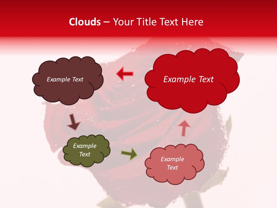 Holiday Bud Moisture PowerPoint Template