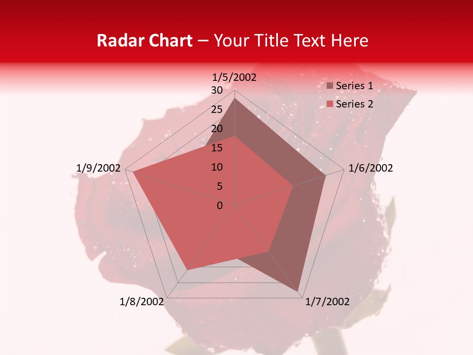 Holiday Bud Moisture PowerPoint Template