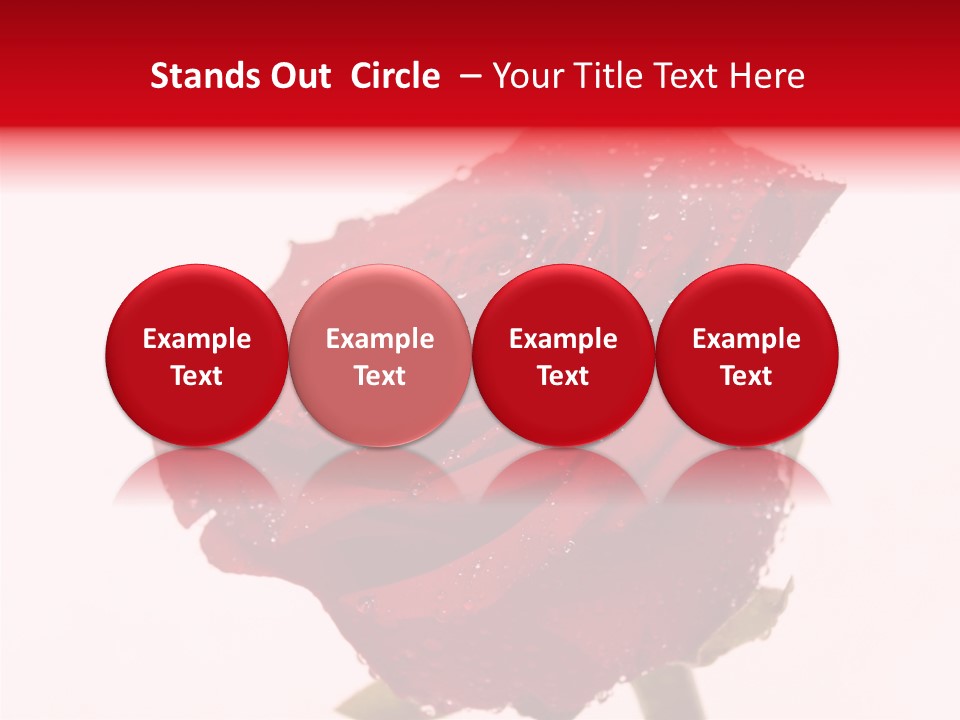 Holiday Bud Moisture PowerPoint Template