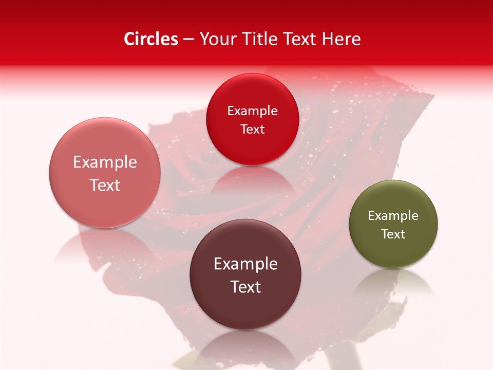 Holiday Bud Moisture PowerPoint Template