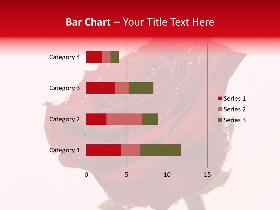 Holiday Bud Moisture PowerPoint Template