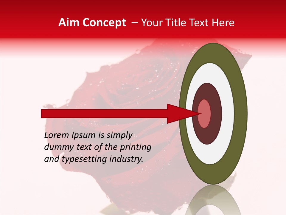 Holiday Bud Moisture PowerPoint Template