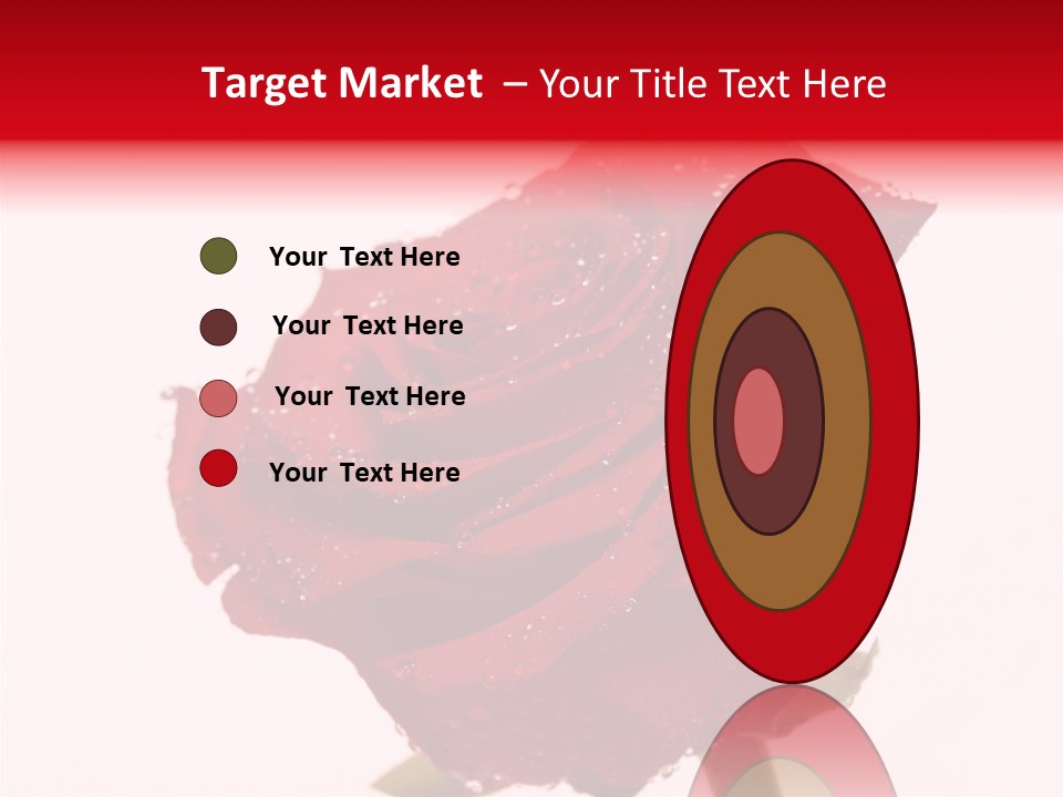 Holiday Bud Moisture PowerPoint Template