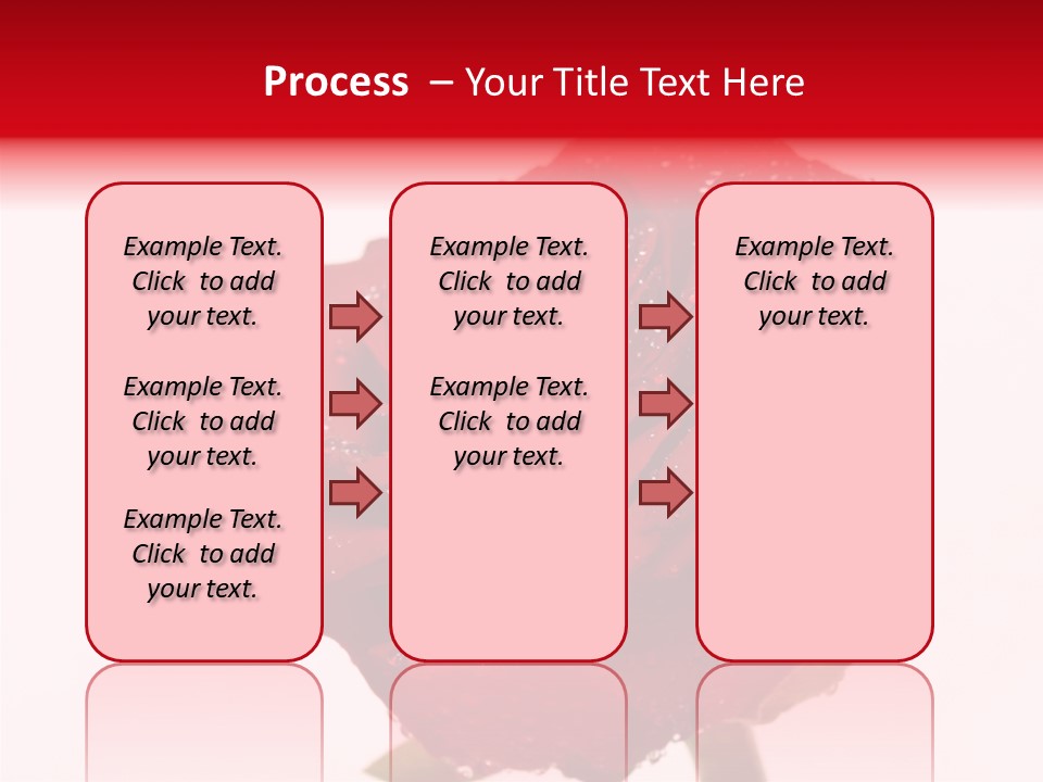 Holiday Bud Moisture PowerPoint Template
