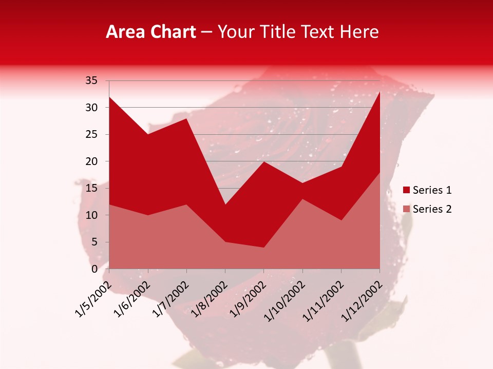 Holiday Bud Moisture PowerPoint Template