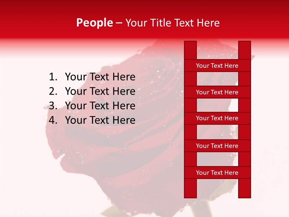 Holiday Bud Moisture PowerPoint Template