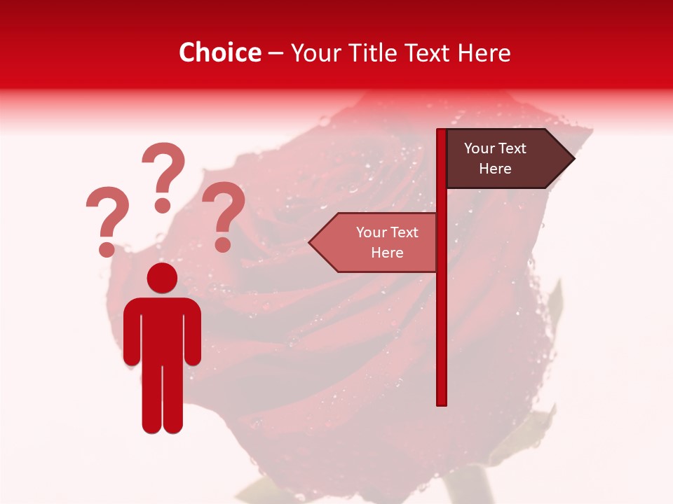 Holiday Bud Moisture PowerPoint Template