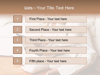 Young Love Couple Smiling In The Comfortable Apartment PowerPoint Template