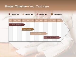 Young Love Couple Smiling In The Comfortable Apartment PowerPoint Template