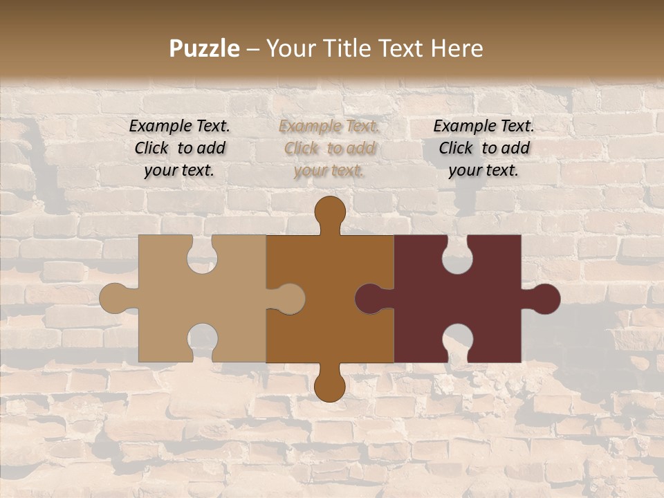 Horizontal Stone Backdrop PowerPoint Template