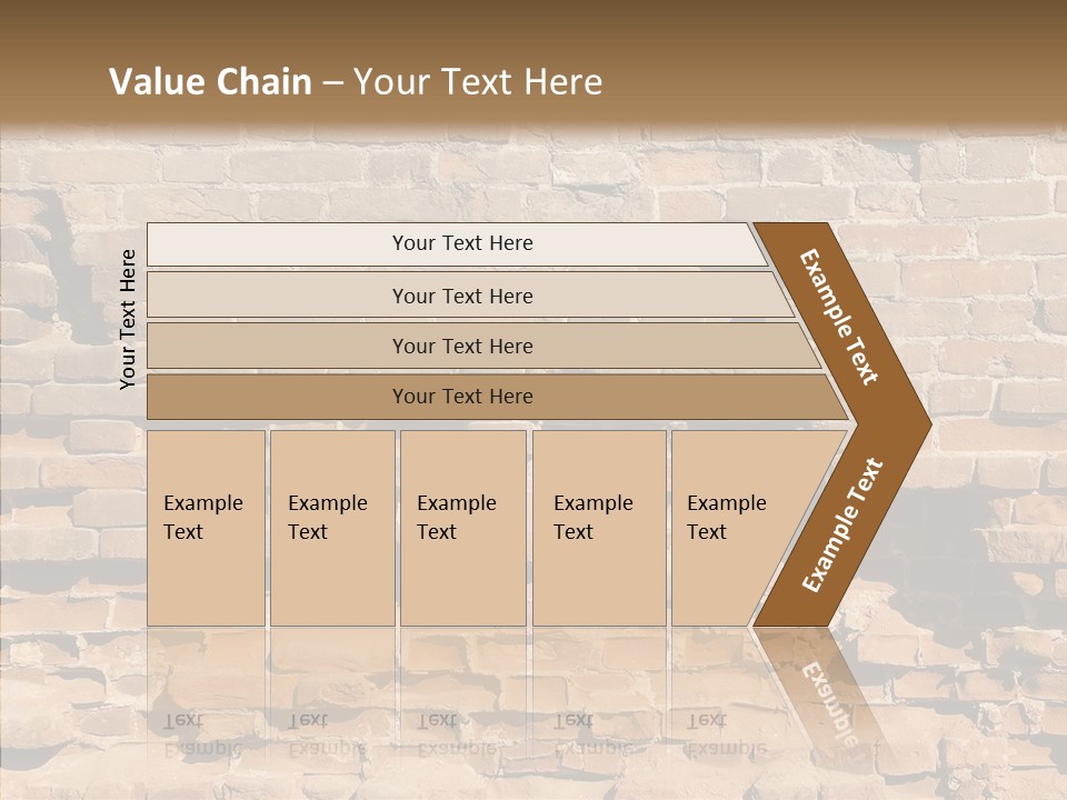 Horizontal Stone Backdrop PowerPoint Template