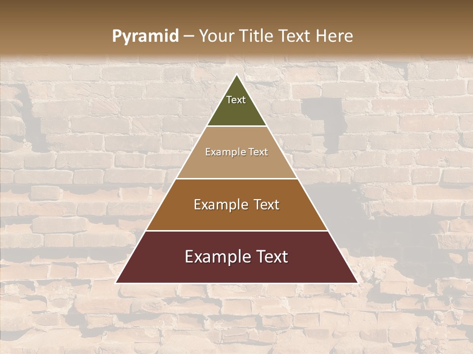 Horizontal Stone Backdrop PowerPoint Template