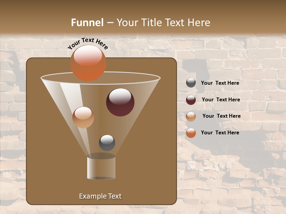 Horizontal Stone Backdrop PowerPoint Template