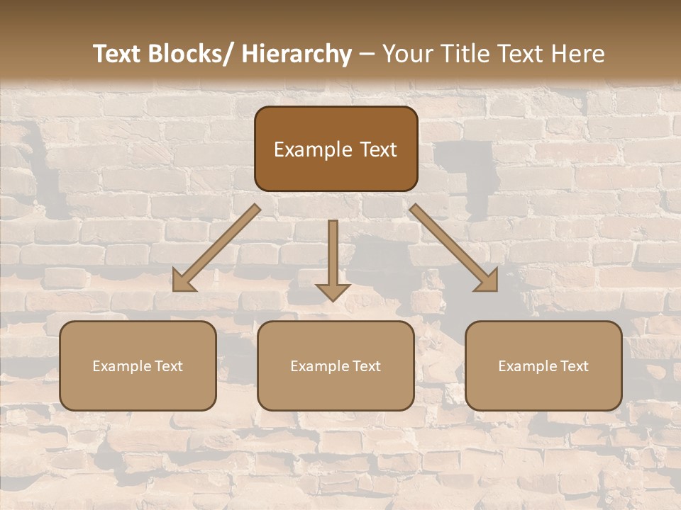 Horizontal Stone Backdrop PowerPoint Template