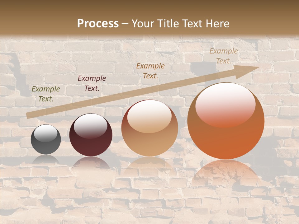 Horizontal Stone Backdrop PowerPoint Template