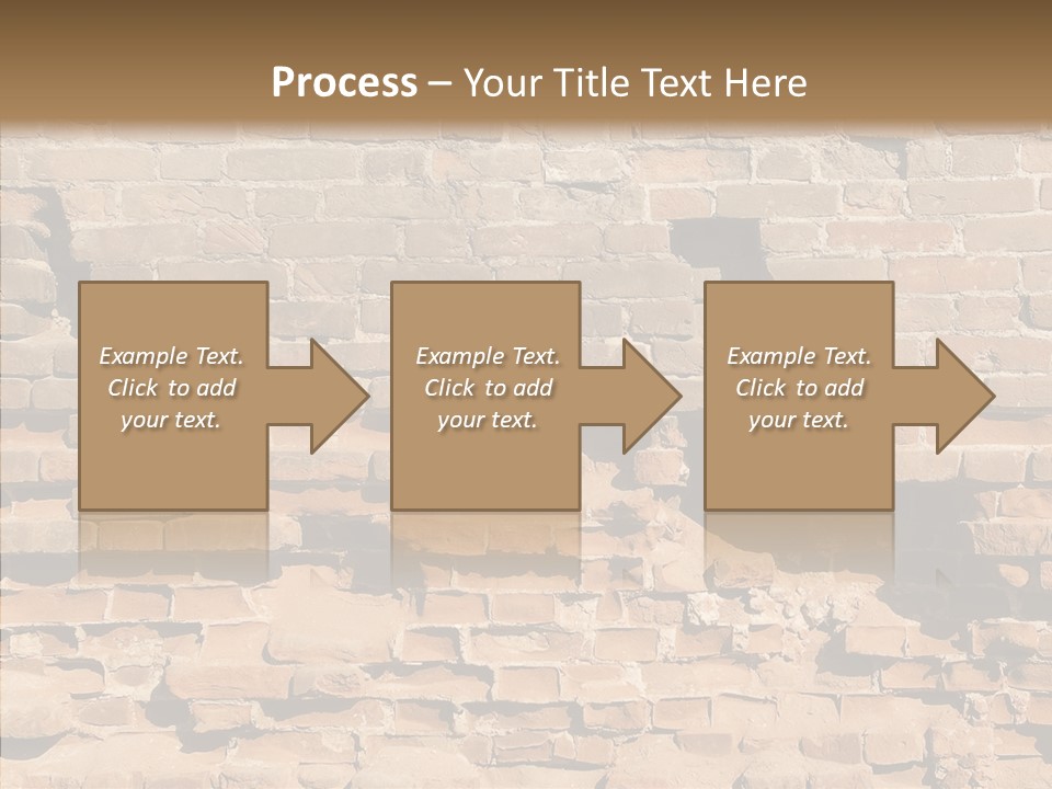 Horizontal Stone Backdrop PowerPoint Template