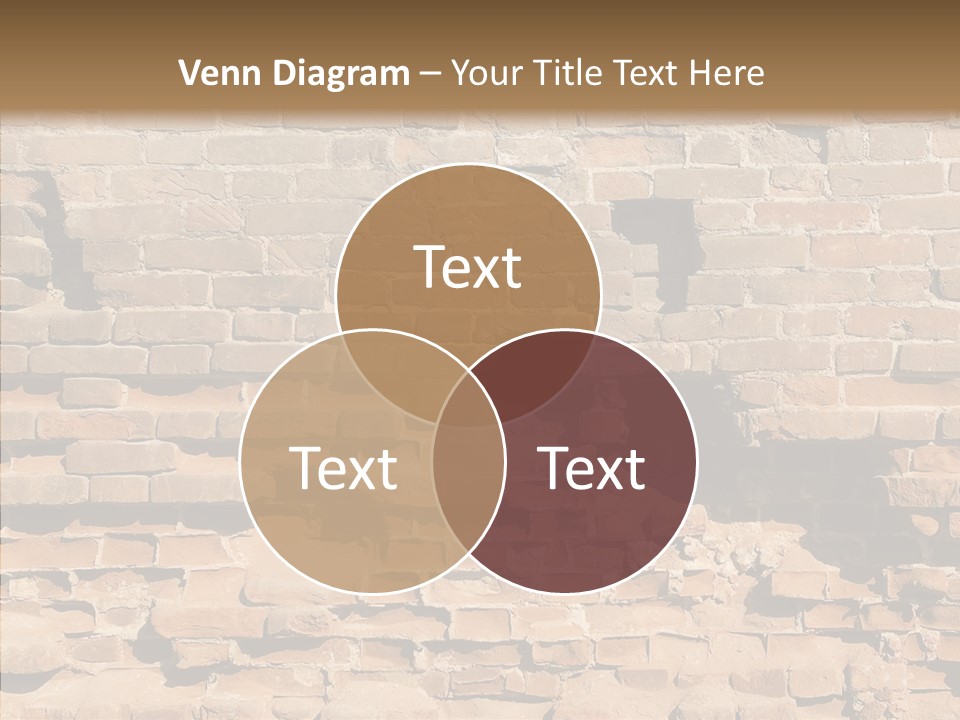 Horizontal Stone Backdrop PowerPoint Template