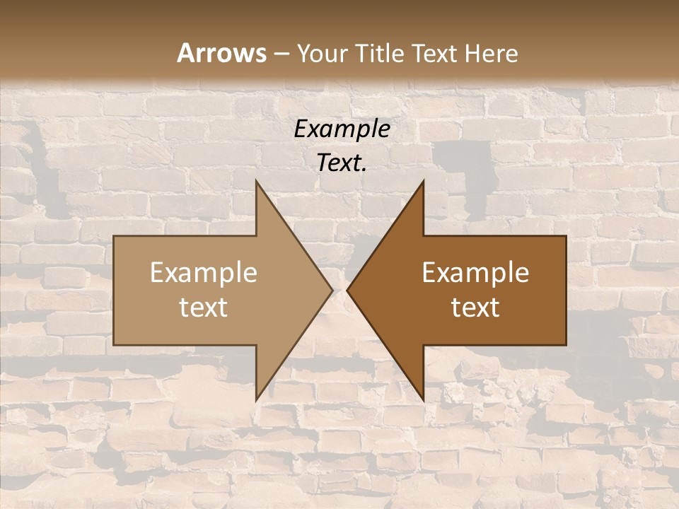 Horizontal Stone Backdrop PowerPoint Template