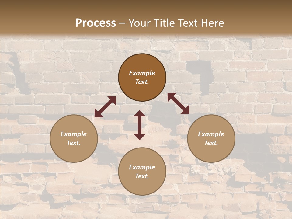 Horizontal Stone Backdrop PowerPoint Template