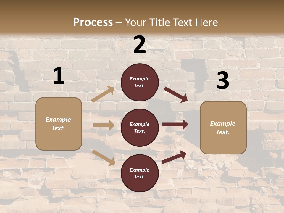 Horizontal Stone Backdrop PowerPoint Template