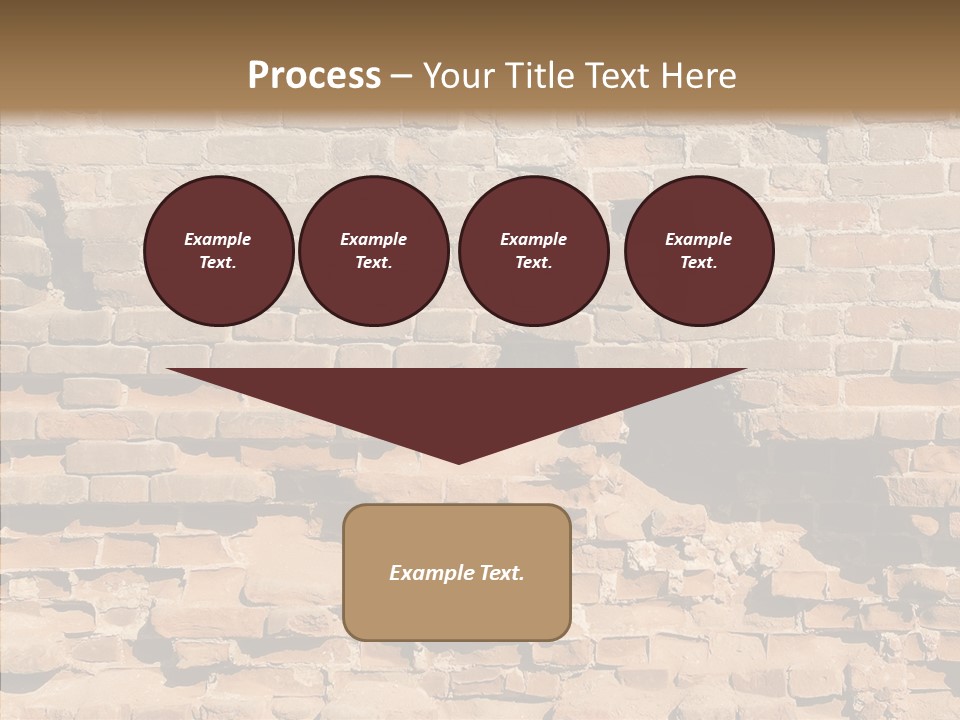 Horizontal Stone Backdrop PowerPoint Template