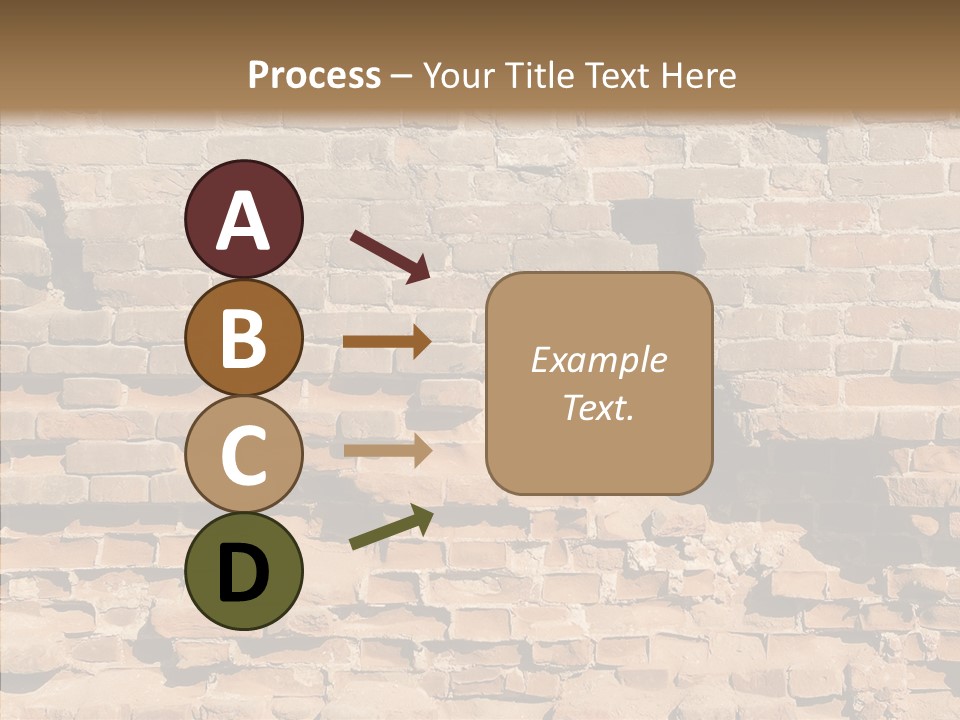 Horizontal Stone Backdrop PowerPoint Template