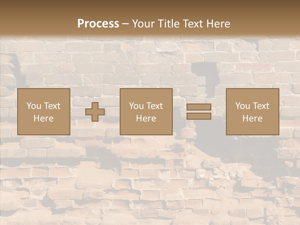 Horizontal Stone Backdrop PowerPoint Template