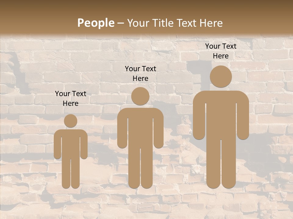 Horizontal Stone Backdrop PowerPoint Template