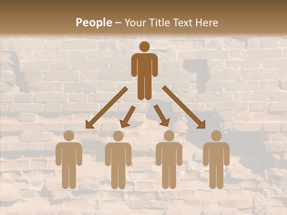 Horizontal Stone Backdrop PowerPoint Template