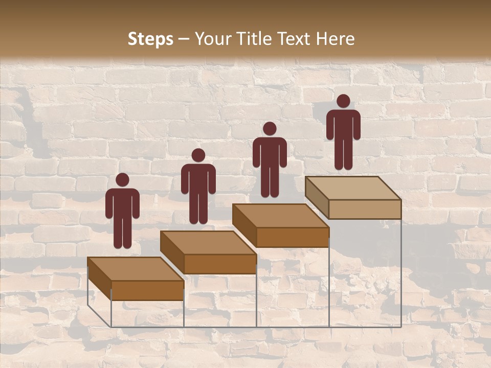 Horizontal Stone Backdrop PowerPoint Template