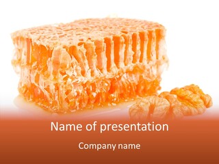 Cell Juice Honeycomb PowerPoint Template