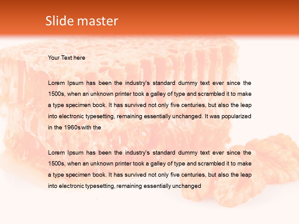 Cell Juice Honeycomb PowerPoint Template