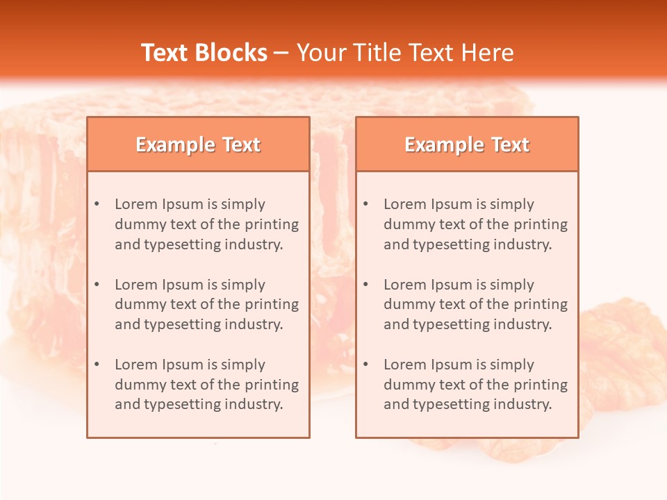 Cell Juice Honeycomb PowerPoint Template