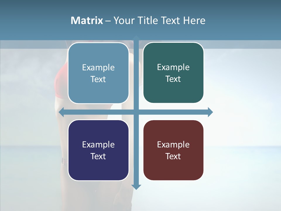 Sexy Water Holiday PowerPoint Template