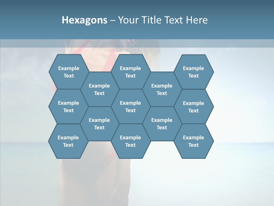 Sexy Water Holiday PowerPoint Template