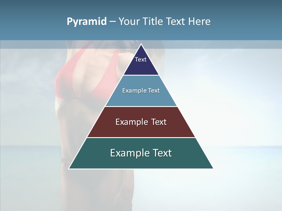 Sexy Water Holiday PowerPoint Template