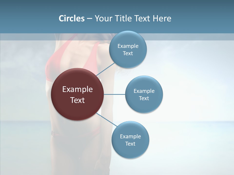 Sexy Water Holiday PowerPoint Template