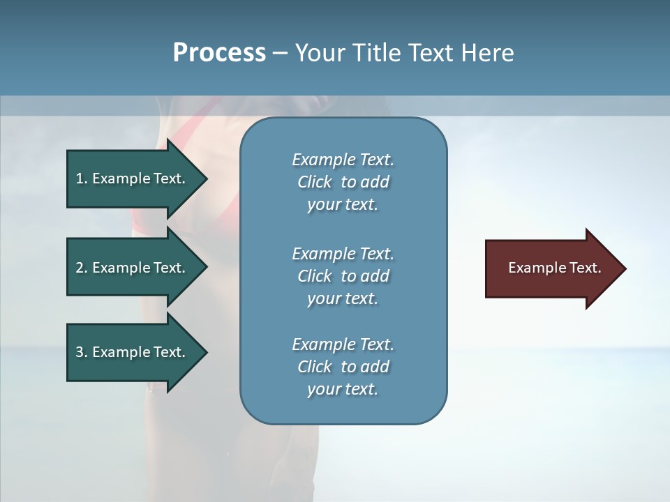 Sexy Water Holiday PowerPoint Template