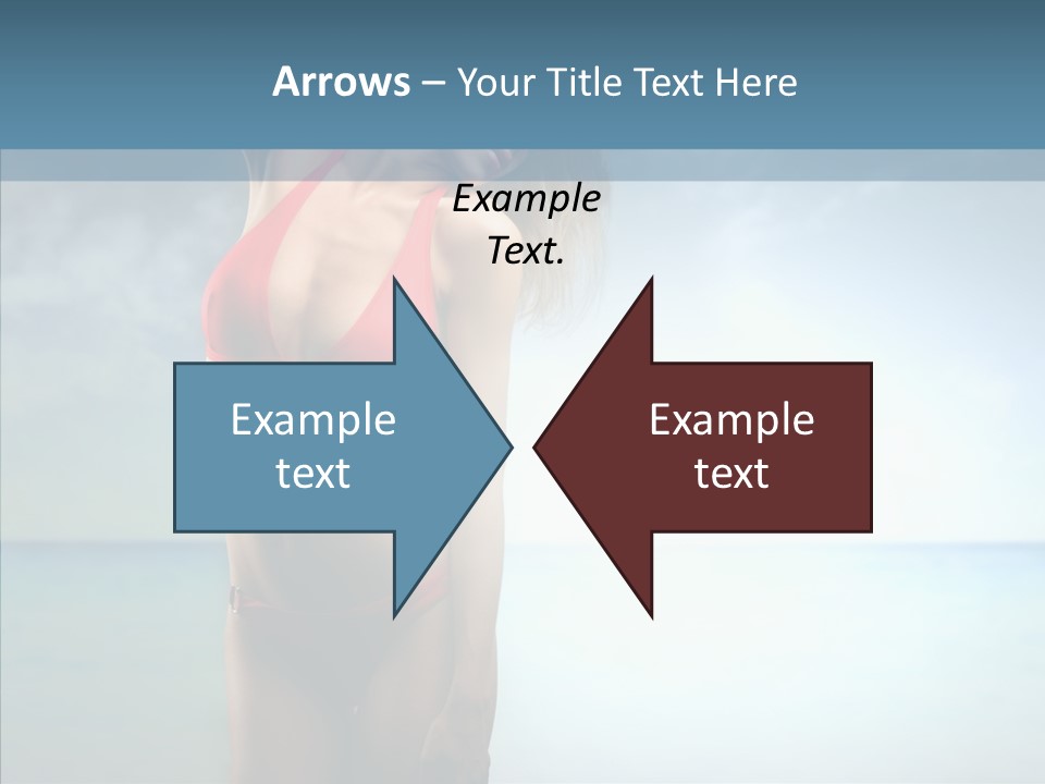 Sexy Water Holiday PowerPoint Template