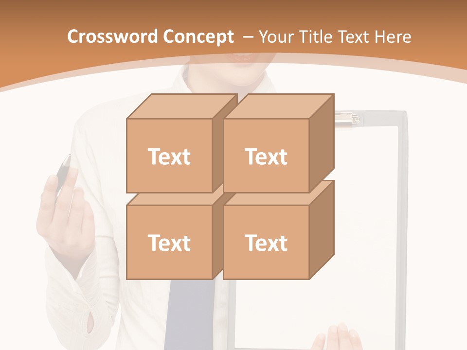 Human Management Bu Ine PowerPoint Template