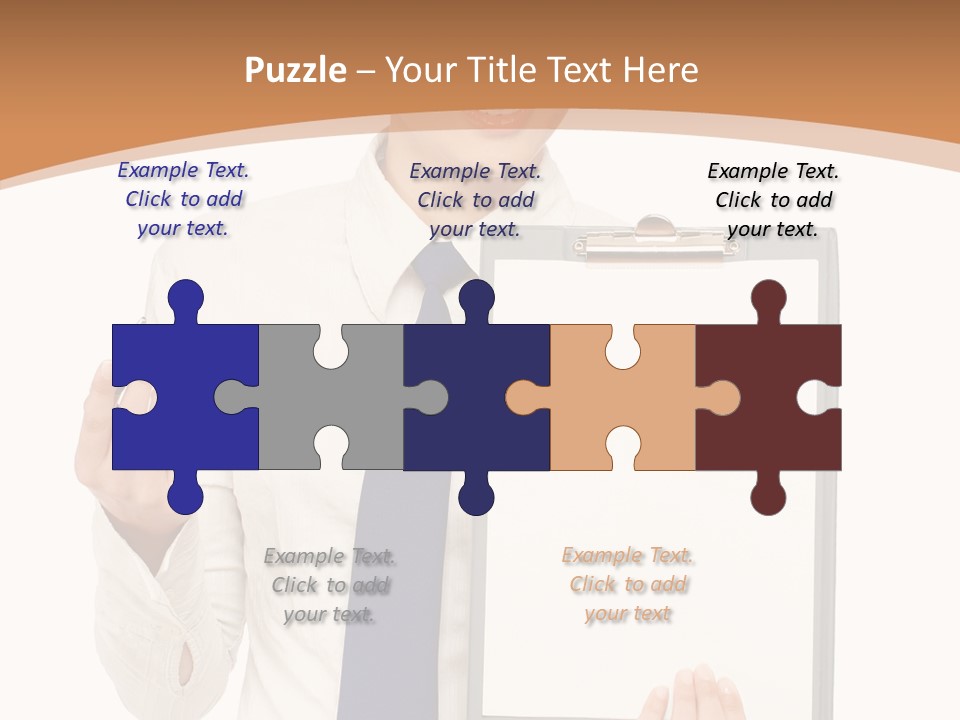 Human Management Bu Ine PowerPoint Template