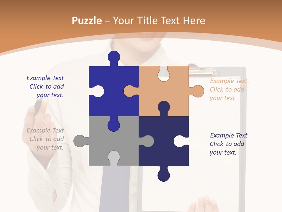 Human Management Bu Ine PowerPoint Template