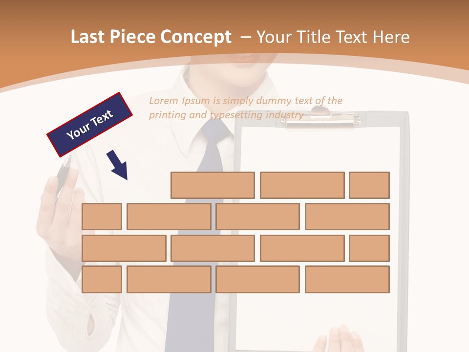 Human Management Bu Ine PowerPoint Template