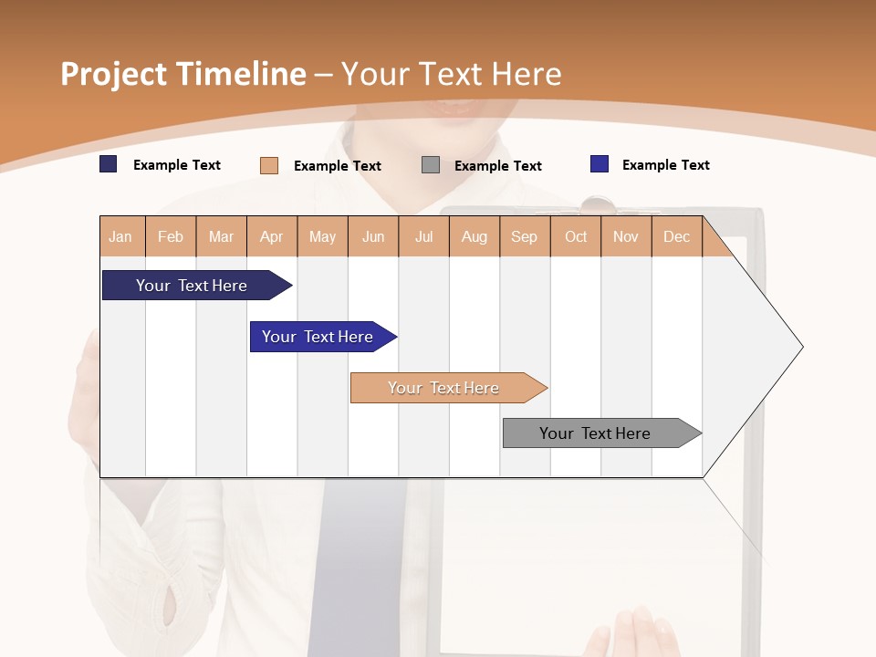 Human Management Bu Ine PowerPoint Template